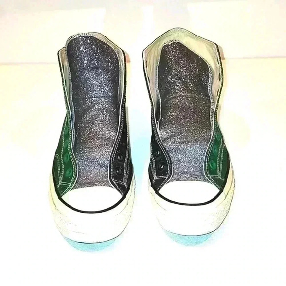 2017 Converse X JW Anderson Chuck Taylor HI Shoes, Glitter First String S7051500 - Picture 4 of 13